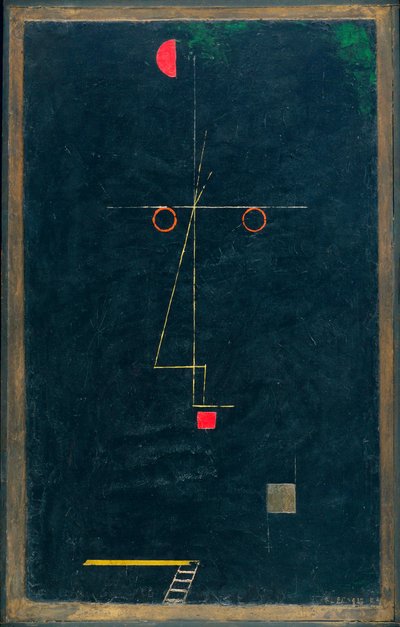 Retrato de um andarilho de corda bamba de Paul Klee
