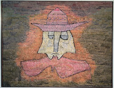 Retrato do reverendo Kol - Pintura de Paul Klee