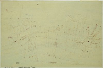 Vegetação pré-histórica de Paul Klee