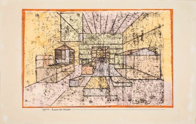 Sala das casas Sala das casas, 1921. de Paul Klee