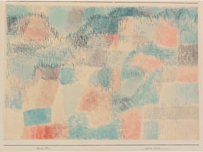 Terra vermelha de Rote Erde, 1926. de Paul Klee