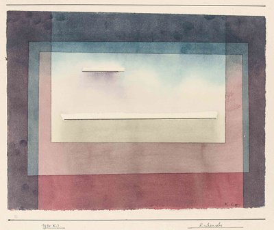 Dormente, 1930. de Paul Klee