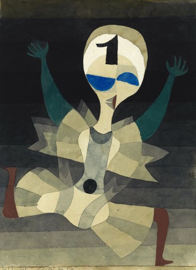 Corredor na Goal, 1921. de Paul Klee
