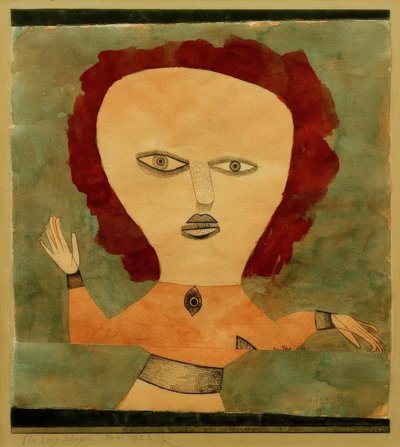 Ator como mulher de Paul Klee