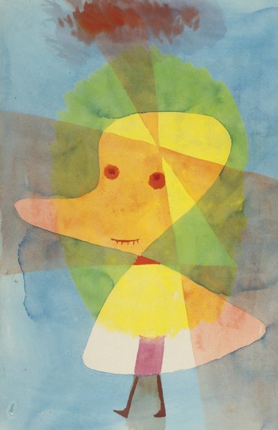 Fantasma pequeno jardim de Paul Klee