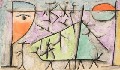 Pôr-do-sol de Paul Klee