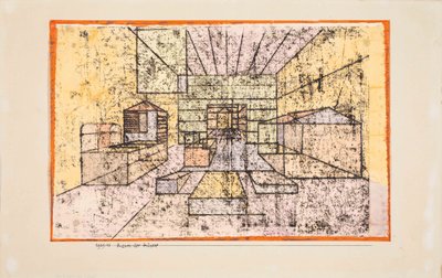 Espaço das Casas, 1921. de Paul Klee