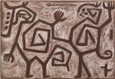 Dueto Squabble, 1938. de Paul Klee
