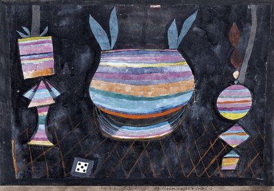 Ainda vida com dados de Paul Klee