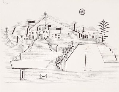 Palácio de Verão em Beride; Palácio de Verão em Beride de Paul Klee