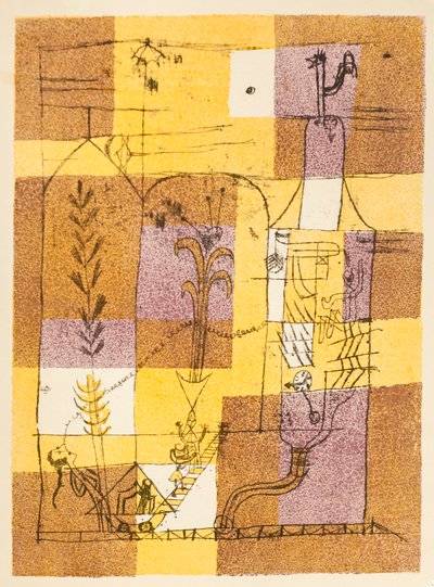 Tale à la Hoffmann (Märchen à la Hoffmann) de Paul Klee