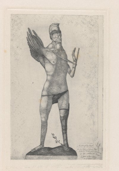 O Herói da Asa, 1905. de Paul Klee
