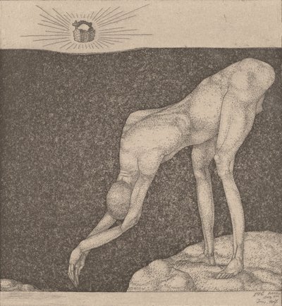 O Monarquista, 1904. de Paul Klee