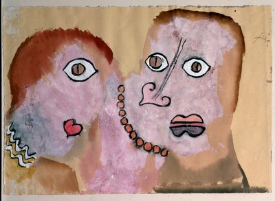 O Colar (Aguarela de Paul Klee