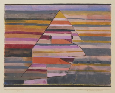 O palhaço da pirâmide de Paul Klee
