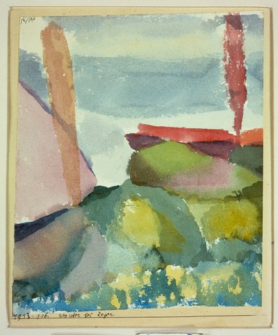 O Lado do Mar à Chuva de Paul Klee