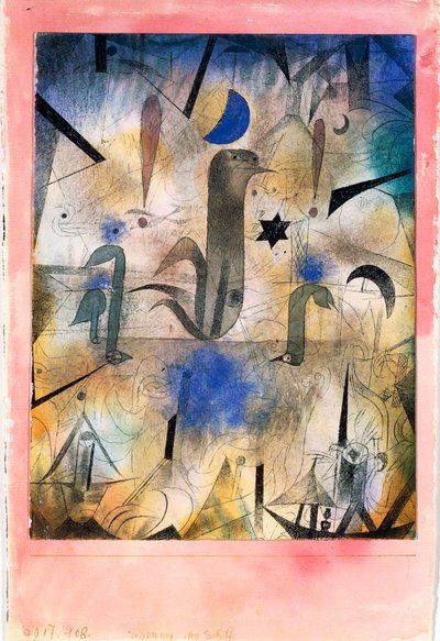 "As Sereias dos Barcos" de Paul Klee