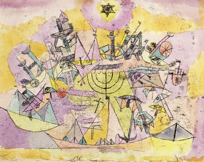 Os Navios Azarados; Unstar of Ships de Paul Klee