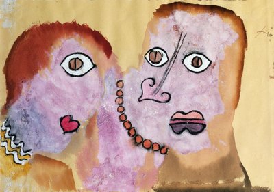 O colar, de Paul Klee (1879-1940) de Paul Klee