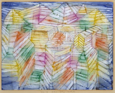 Teatro-Monte-Construção de Paul Klee