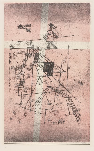 Andarilho na corda bamba de Paul Klee