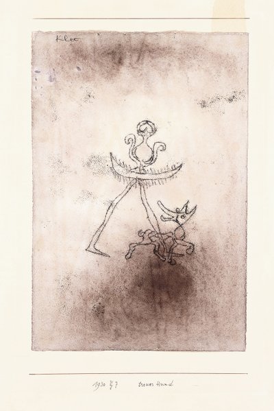 Cão fiel de Paul Klee