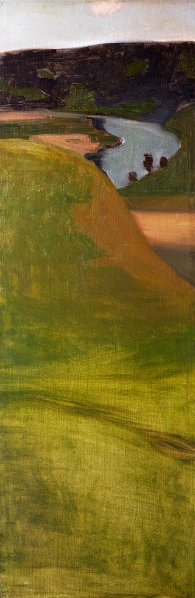 Sem título (Aare landscape) de Paul Klee
