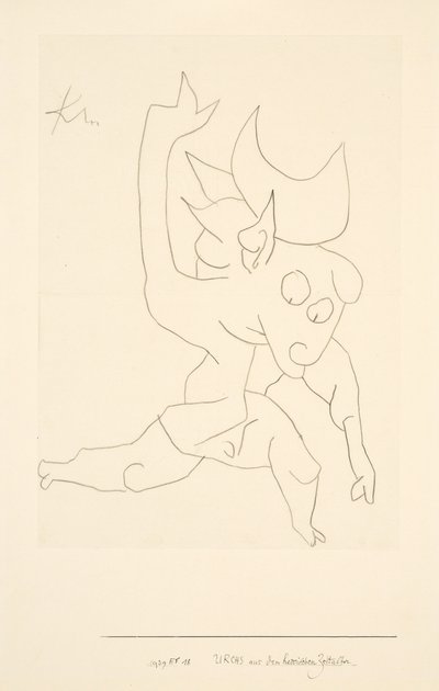Urchs da Idade Heroica, 1939. de Paul Klee