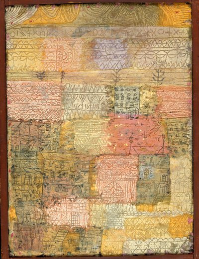 Villas florentines, 1926. de Paul Klee