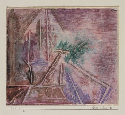 Caminhos na Areia II de Paul Klee