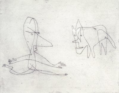 Porque é que ele foge? de Paul Klee