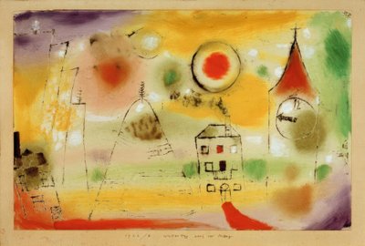 Dia de inverno antes do meio dia de Paul Klee
