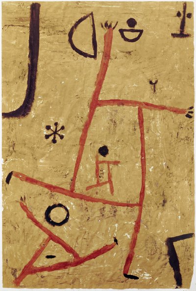 Com cabeças particulares de Paul Klee