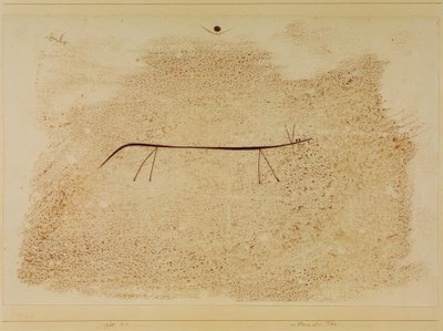 Witterndes animal de Paul Klee