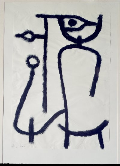 Mulher à parte (Desenho, século XX) de Paul Klee