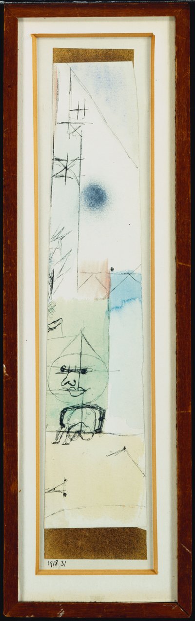 Jovem Pierrot de Paul Klee