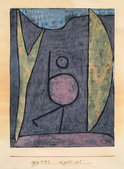 lutas, 1939 de Paul Klee
