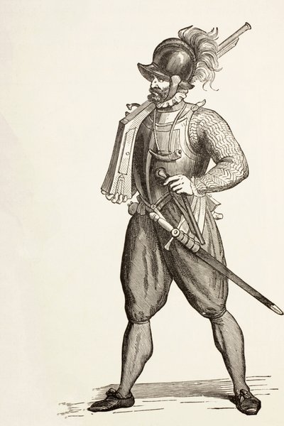 Arqueiros do século XVI. de Paul Lacroix