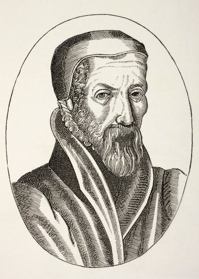 John Knox C. 1510 a 1572. Clérigo escocês, líder da Reforma Protestante e fundador da denominação presbiteriana. de Paul Lacroix