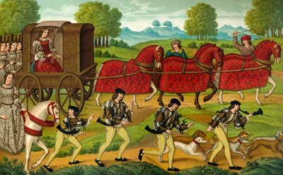 Caça às senhoras medievais - de Paul Lacroix
