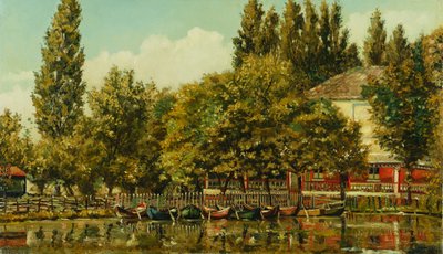 Moret-sur-Loing, de Paul Leduc