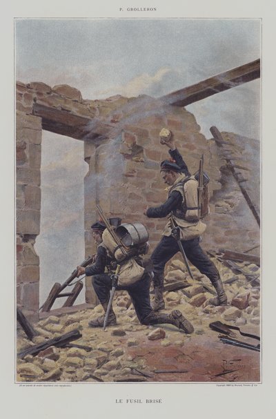 O rifle quebrado de Paul Louis Narcisse Grolleron