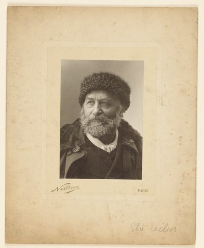 Élie [Élisèe] Reclus de Paul Nadar