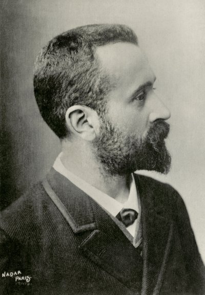 Retrato de Alphonse Bertillon (foto) de Paul Nadar