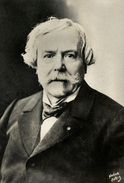 Retrato de Edmond de Goncourt (foto) de Paul Nadar