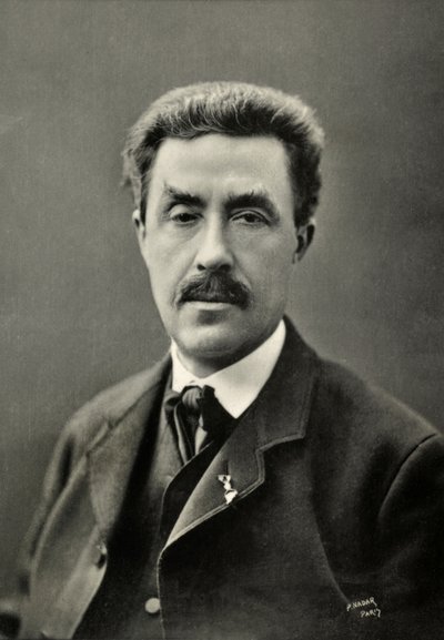 Retrato de Emmanuel Fremiet (foto) de Paul Nadar
