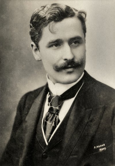 Retrato de Georges Feydau (foto) de Paul Nadar