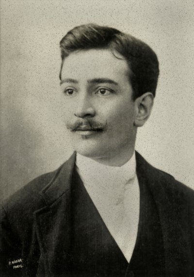 Retrato de Hugues Le roux (foto) de Paul Nadar