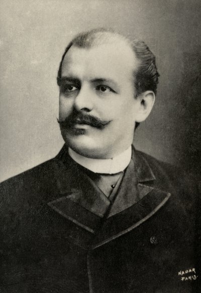 Retrato de Jean de Reszke (foto) de Paul Nadar