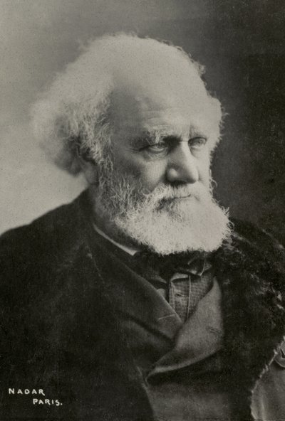 Retrato de Pierre Janssen (foto) de Paul Nadar